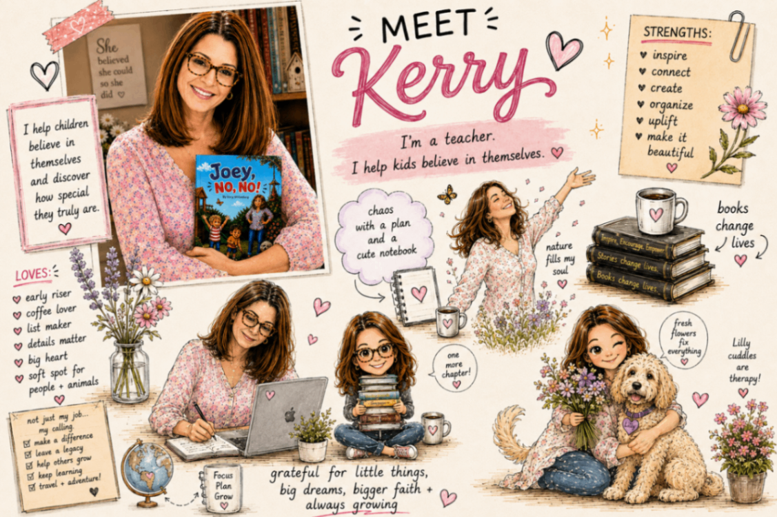 Meet Kerry Wittenburg — Teacher, Mom, Grandmother, Heart-Led Author